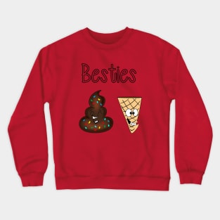 Besties_Chocolate Crewneck Sweatshirt